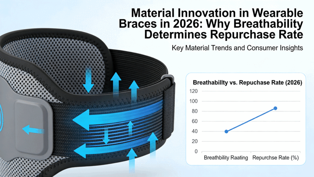 Material Innovation in Wearable Braces in 2026: Why Breathability Determines Repurchase Rate