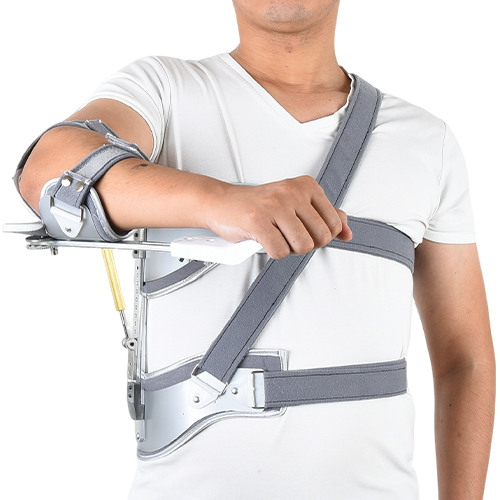 Adjustable Shoulder Abduction Airplane Brace with ROM Hinge for Post-Op Joint Immobilization