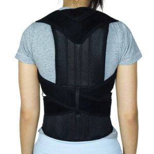 Breathable Mesh Full Back Posture Corrector | Medical Lumbar Support & Upper Back Clavicle Brace Wholesale