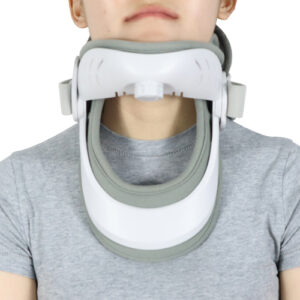 Adjustable Rigid Cervical Collar with Front Rotary Dial | Premium Neck Support & Realignment Brace Factory