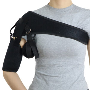 Medical Shoulder Abduction Sling Brace with Immobilizer Pillow for Rotator Cuff and Stroke Subluxation Recovery