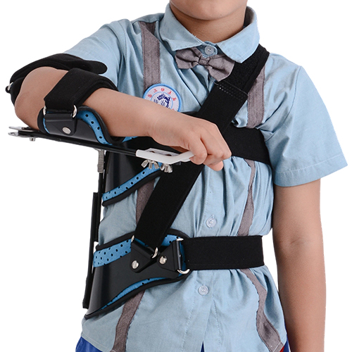 Pediatric Shoulder Abduction Airplane Splint and Kids Adjustable Arm ROM Orthosis for Brachial Plexus Injury, Dislocation, and Post-Op Joint Recovery