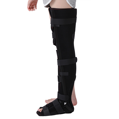 Full Leg Immobilizer Knee Ankle Foot Orthosis | Medical Lower Limb Fracture Fixation Splint Manufacturer