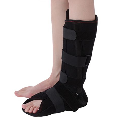 Medical Tall Walker Boot with Integrated Rigid Uprights | Orthopedic Lower Limb Fracture Rehabilitation Brace Factory