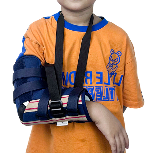 Pediatric Elbow Immobilizer Splint and Kids Arm Sling for Supracondylar Humerus Fractures, Joint Dislocations, and Post-Op Stabilization