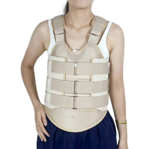 Breathable Semi-Rigid TLSO Spinal Orthosis | Medical Thoracolumbar Fixed Support Vest & Post-Operative Back Compression Jacket Wholesale