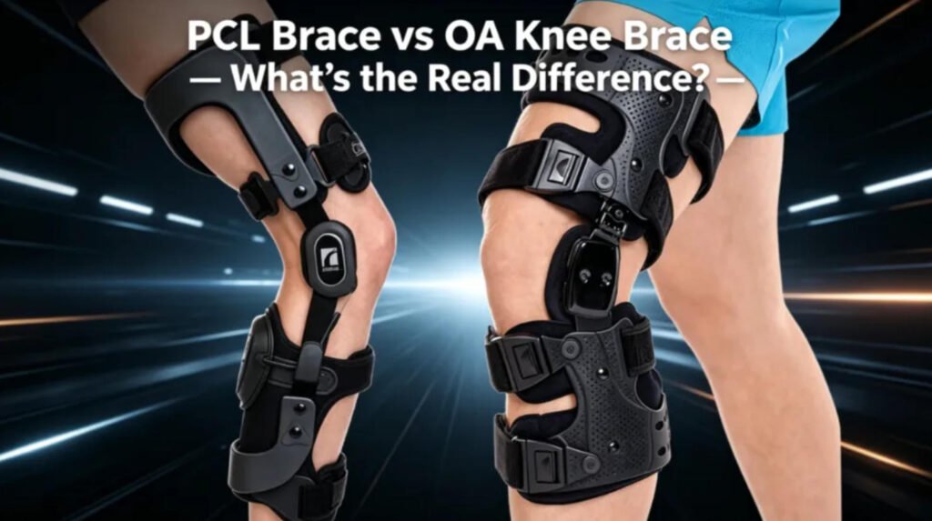 PCL Brace vs OA Knee Brace — What’s the Real Difference?
