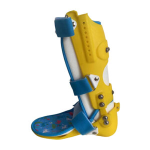 Pediatric AFO Brace | Kids Rigid Ankle Foot Orthosis Night Splint for Foot Drop & Toe Walking