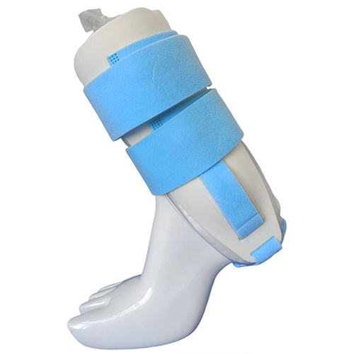 Rigid Stirrup Ankle Orthosis with Inflatable Air/Gel Pods | Orthopedic Injury Support Brace Manufacturer