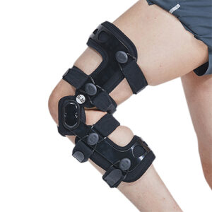 Adjustable Bilateral ACL Knee Brace | Hinged Knee Immobilizer for Cruciate Ligament Post-Op Recovery