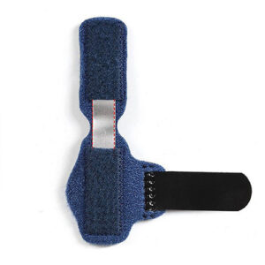 Adjustable Hammer Toe Straightener and Broken Toe Splint with Aluminum Support