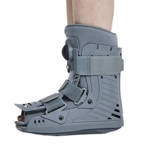 Grey Short Pneumatic Cam Walker Boot | Inflatable Orthopedic Fracture Boot Manufacturer